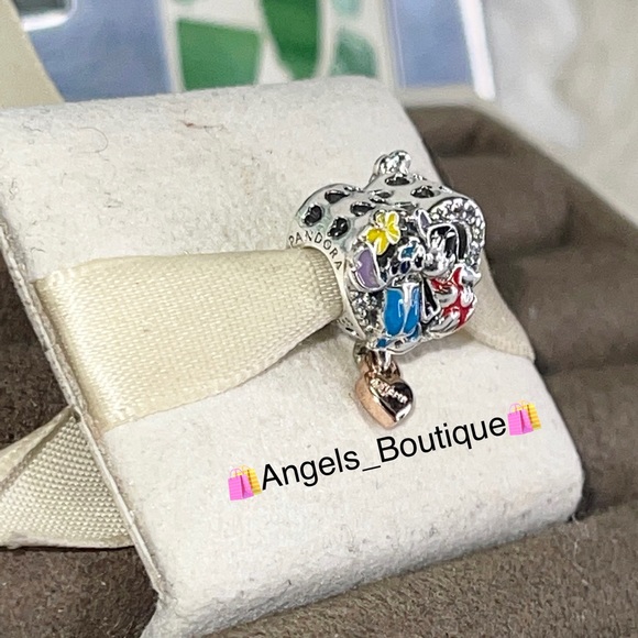 New Pandora Disney Ohana Lilo and Stitch Charm - Picture 5 of 7